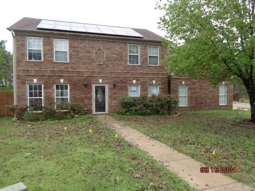 Two story home on over an acre lot. Huge backyard. End load garage. Four bedrooms up. One bedroom down. Seller does not pay customary closing costs: including title policy, escrow fees, survey or transfer fees. Proof of funds required on cash transactions ; Lender Pre-Approval letter for financed offers (dated within last 30 days) See agent confidential remarks for instructions to submit offers.