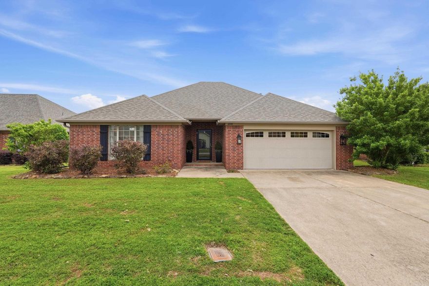 Well-maintained 3 bedroom, 2 bath home featuring a covered back porch with a beautiful pergola — perfect for relaxing or entertaining! Inside you’ll find stained concrete floors for easy maintenance, a breakfast bar, spacious entryway, large living room, and open kitchen designed for gathering with family and friends. Split floor plan and neutral colors throughout make it easy to add your own style and truly make it yours!