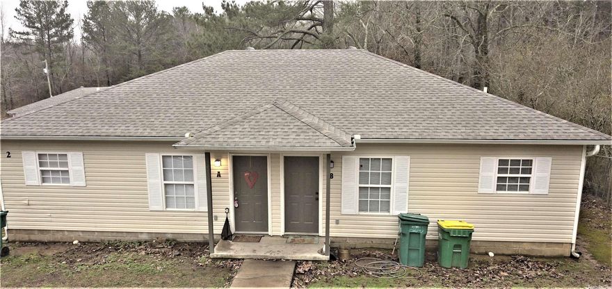 Four sets of duplexes, eight total units that have been well maintained. All units received new roofs in 2022. All the units have either tile or laminate flooring. These are all electric units.   This is a great opportunity to own investment property. 2 duplexes 4 units are 1584 sq ft. 2 duplexes 4 units are 2010 sq ft.