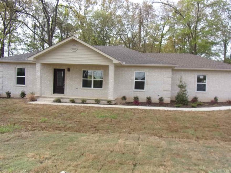 HALF OFF FIRST MONTH'S RENT WITH A ONE YEAR LEASE!! New build! This beautiful all brick 3-bedroom, 2-bathroom home comes with a built-in fireplace, all new appliances and a 2-car garage. Cabot School District.