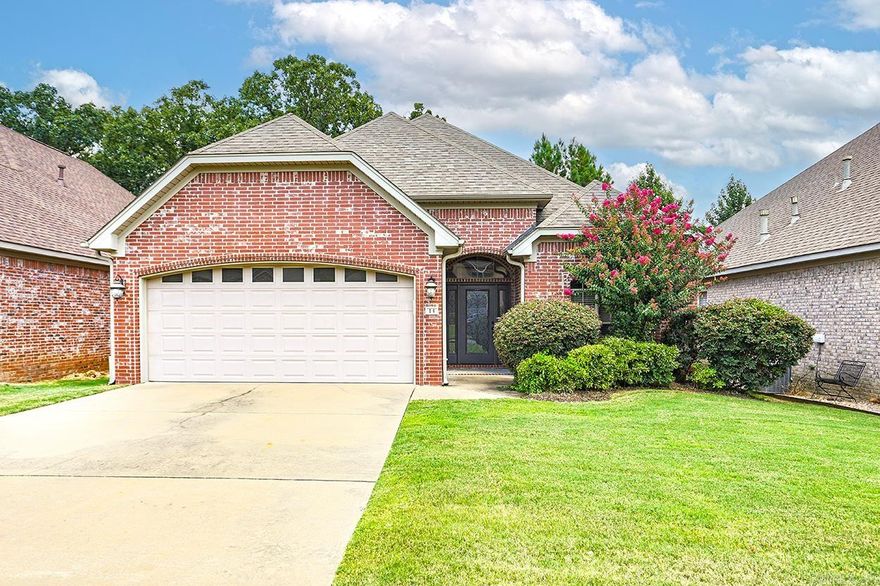 Lovely one level patio home in sought after Longleaf Cove!  Spacious open floor plan with a seperate dining area.  The kitchen features granite countertops, stainless appliances and a beautiful island.  Living room and kitchen are open with a gas fireplace.  Primary bedroom with attached bathroom suite and large closet.  Two additional guest bedrooms and bathroom.  Covered patio, storage area and fully fenced backyard.  Two car garage.  Lawn maintenance is included in the special assessment for easy and care free living.  Come see today!