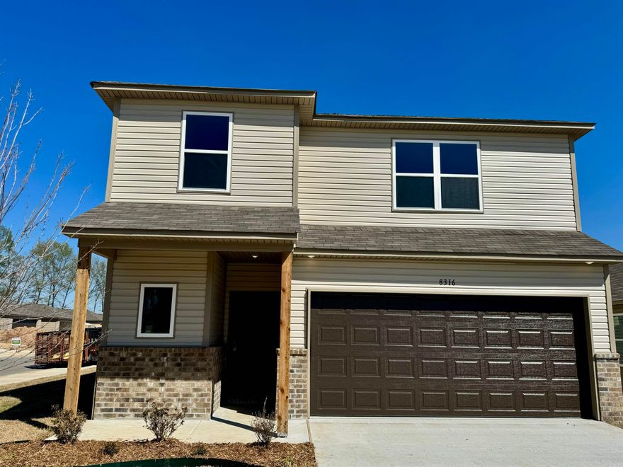 Chelsey plan  Upgrades in home: 9' first floor plate with vinyl siding per municipal requirements, soaker tub/shower combo in Master Bath, plumbing faucet upgrade 2, 50 gallon water heater, door bell, added cable jack, HVAC rigid duct upgrade, full width single vanity cabinet base with drawer stack in Master Bath, 16" laminate bar top in Kitchen, Luxury Vinyl Plank flooring in wet areas, Cheyenne style doors, baseboards level 2, 25in. wide attic stairs, Master Bath upgrade to double bowl vanity, LED disk lights in Kitchen, full sod, microwave hood in Kitchen, smooth top range.   *** AGENTS, PLEASE SEE AGENT REMARKS OR SHOWING REMARKS. ***  THIS HOME IS SCHEDULED TO BE COMPLETE IN MID APRIL.