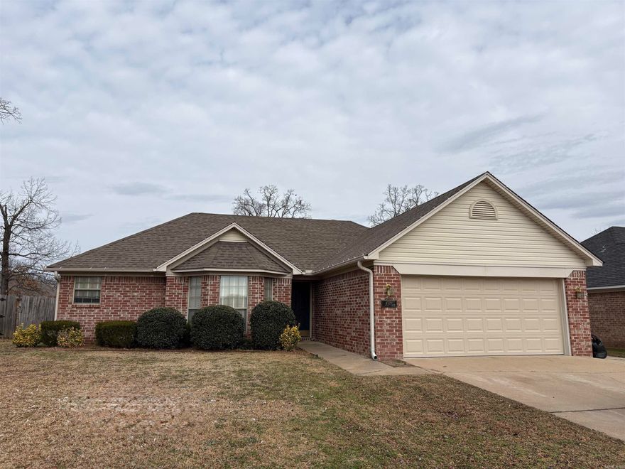 Great floorplan in great location. Freshly painted, granite counters in kitchen, no carpet, and ready for YOU! All brick exterior with nice yard too.