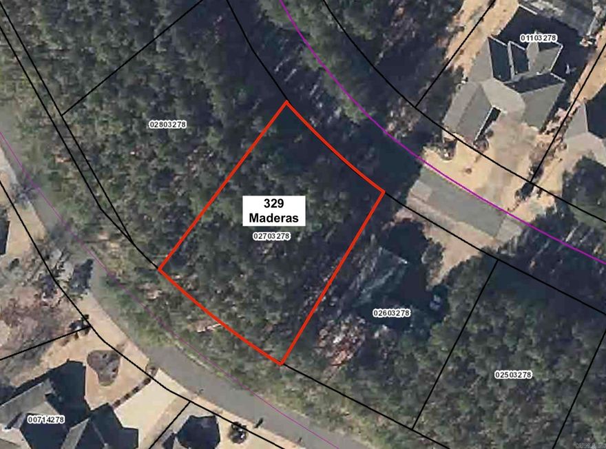 This is a level lot that has a view of the Granada golf course. It is in an area that has ongoing new construction for homes ranging in price for $300K and up.