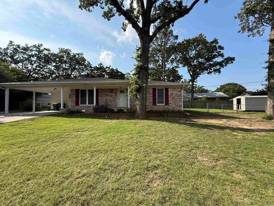 Nice family HOME waiting for its new owner. This 3BR | 2BA home has a few updates: Remodeled both bathrooms, Remodeled laundry area and added additional kitchen counter, sink & cabinets, New Laminate flooring throughout (carpet in bedrooms) New HVAC, New windows and exterior doors, New concrete driveway, slab & steps in carport, New columns on porch and carport, New back privacy fence, New insulation blown in attic. Move in ready!! Call today to schedule your showing.  SEE AGENT REMARKS