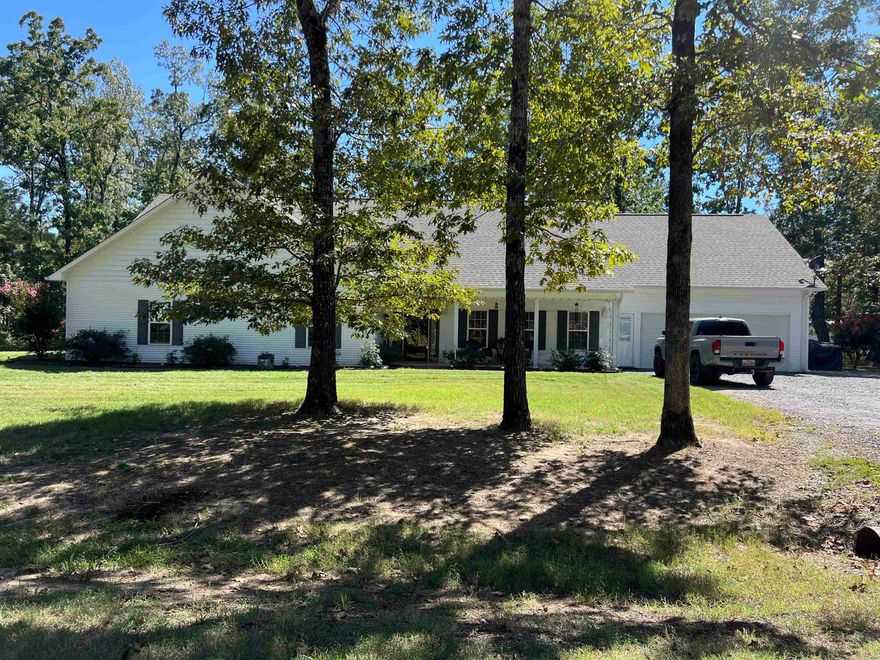 Discover this spacious three-bedroom, two-and-a-half-bath home sitting on 1.2 acres, with the opportunity to purchase additional acreage in the future. Designed with an open floor plan, the home features a large kitchen ideal for gatherings, a large walk in pantry, an oversized garage for plenty of storage and parking. Enjoy peace of mind with a Generac whole-house generator and relax by the gas log fireplace in the living area. The home also includes a dedicated office space, a half bath conveniently located off the garage, a generous upstairs game room, a sunroom leading in to a fenced backyard perfect for outdoor living. The spacious master suite offers comfort and privacy, with ample walk in heated and cooled closet space, double sinks, garden tub and a beautiful tiled walk in shower. This home also offers plenty of closets and storage throughout the home. White Hall School District