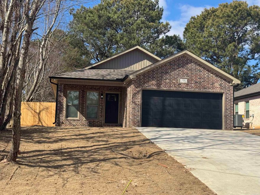 Be the first to live in this beautiful new construction home offering 3 bedrooms, 2 bathrooms, and a spacious 2-car garage with MyQ smart technology.The open-concept layout features abundant natural and recessed lighting, white shaker cabinets, quartz countertops, Delta faucets, stainless steel appliances, a large pantry, and a dedicated laundry room. The primary suite includes a walk-in closet  and a private en-suite bath with a double vanity. Additional bedrooms offer generous closet space, along with upgraded ceiling fans and 2" faux wood blinds throughout the home. Enjoy outdoor living with a covered front porch and a private side patio that opens to a fenced backyard. Energy-efficient features include central heat and air with heat pump, blown in insulation, and LED lighting.