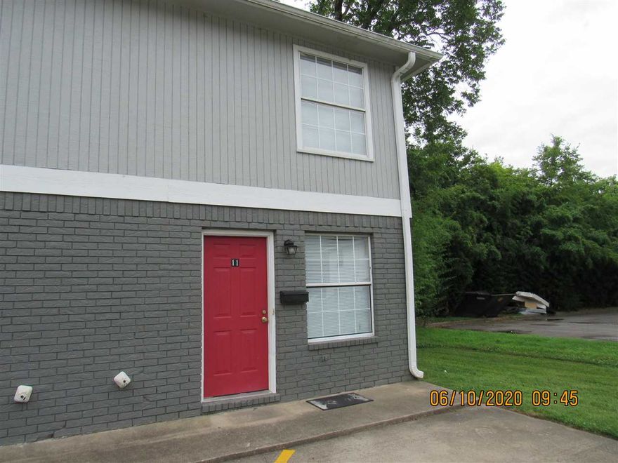 Updated 2 bedroom townhome with newer carpet, paint, new appliances including refrigerator, microwave, & washer/dryer, all electric, tile flooring downstairs, 1/2 bath, upstairs offers 2 bedrooms and 1 full bath. Great location!