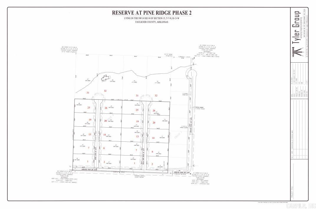 RESERVE AT PINE RIDGE - Land