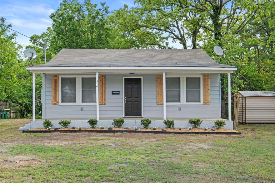 This cute little bungalow is full of charm! Featuring 2 bedrooms and 1 full bath, it offers a cozy layout with original hardwood floors, fresh paint, and thoughtful updates throughout. Enjoy morning coffee or evening gatherings on the brand new back deck, or big front porch and the freshly landscaped yard. Located right next door to Delmont Park, you'll love the easy access to green space and outdoor activities. Move-in ready and packed with character! See Agent Remarks!
