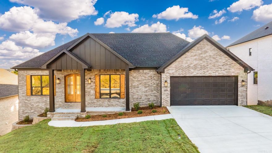 Welcome to this beautifully designed, brand-new home that offers a perfect blend of functionality and style. Featuring 4 bedrooms, 3 bathrooms, 2 living areas, and an office, this home provides ample space for modern living and entertainment. The main level is truly exceptional, with an open-concept kitchen and living area that flow seamlessly together, creating a welcoming and airy atmosphere. Large windows bring in natural light with a back porch that overlooks a private backyard — perfect for outdoor living and relaxation. Convenience is key in this home, and the main-level layout has been designed with practicality in mind. The spacious primary bedroom suite is located on the main floor and includes a massive walk-in closet that connects directly to the laundry room for added convenience. A guest bedroom on this level is perfect for visitors or multi-generational living, with a full bathroom nearby. As you enter from the garage, you'll appreciate the mud room area, ideal for dropping off coats, shoes, and backpacks, keeping your home tidy and organized. Downstairs, you'll find a second living area plus a bonus/flex room!