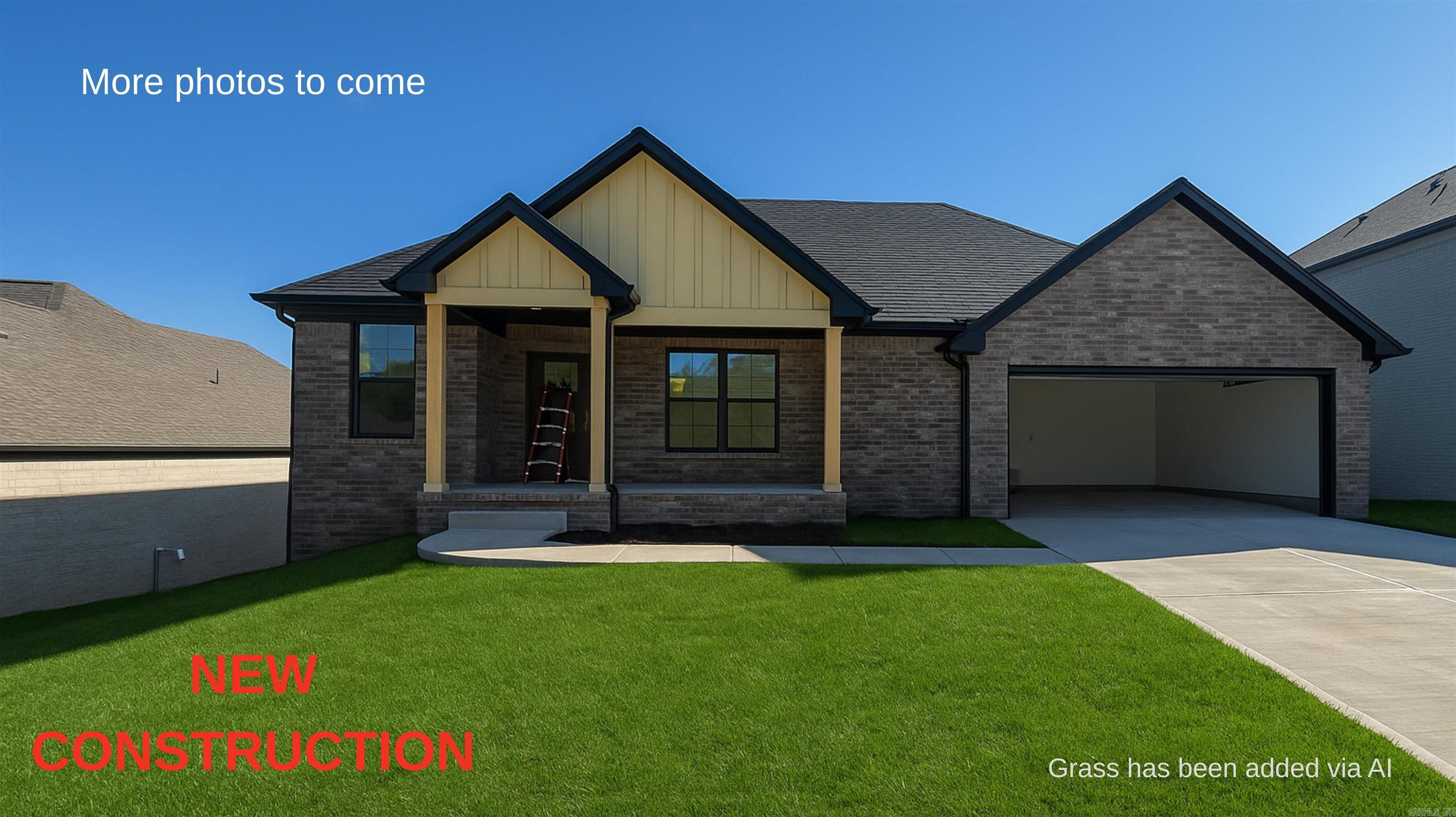 Welcome to this beautifully designed, brand-new home that offers a perfect blend of functionality and style. Featuring 4 bedrooms, 3 bathrooms, 2 living areas, and an office, this home provides ample space for modern living and entertainment. The main level is truly exceptional, with an open-concept kitchen and living area that flow seamlessly together, creating a welcoming and airy atmosphere. Large windows bring in natural light with a back porch that overlooks a private backyard — perfect for outdoor living and relaxation. Convenience is key in this home, and the main-level layout has been designed with practicality in mind. The spacious primary bedroom suite is located on the main floor and includes a massive walk-in closet that connects directly to the laundry room for added convenience. A guest bedroom on this level is perfect for visitors or multi-generational living, with a full bathroom nearby. As you enter from the garage, you'll appreciate the mud room area, ideal for dropping off coats, shoes, and backpacks, keeping your home tidy and organized. Downstairs, you'll find a second living area plus a bonus/flex room!