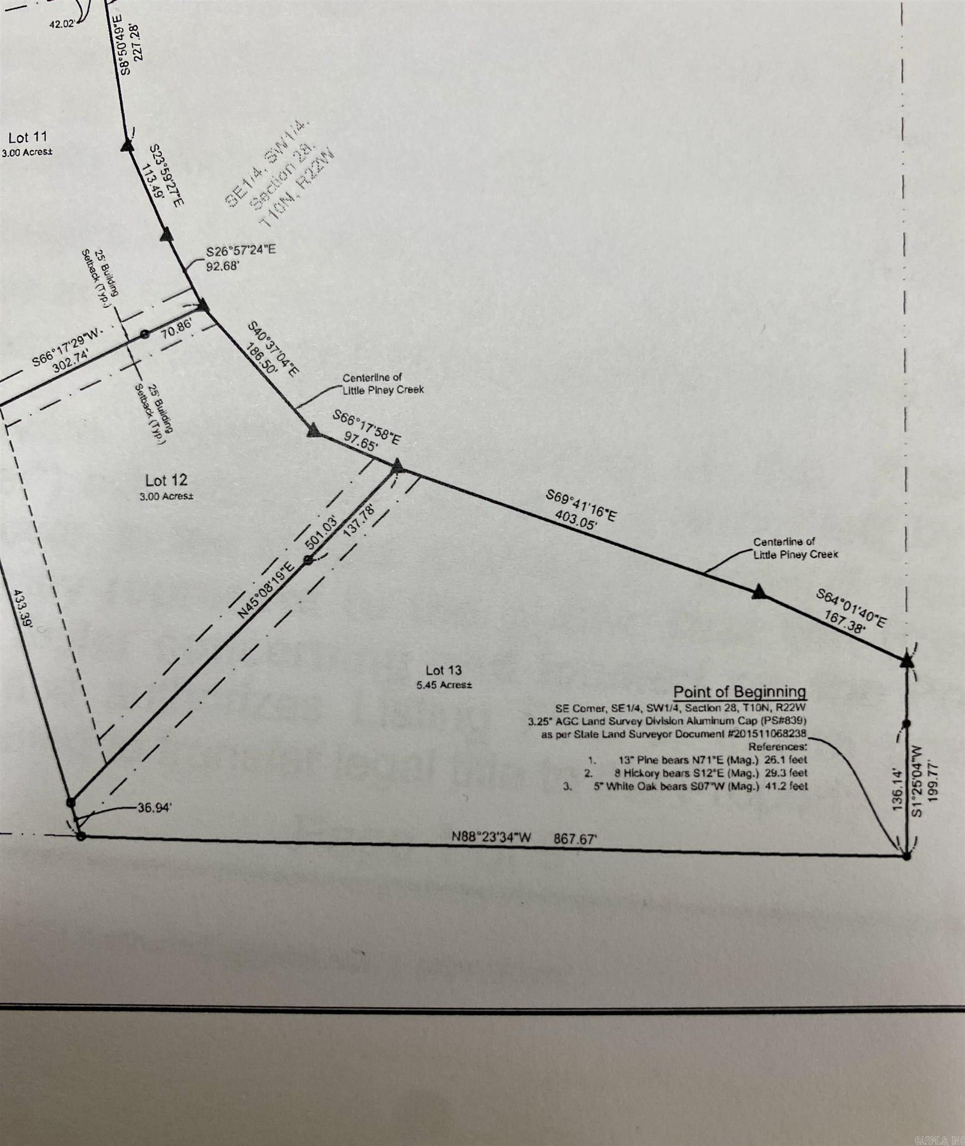 Metes & Bounds - Land