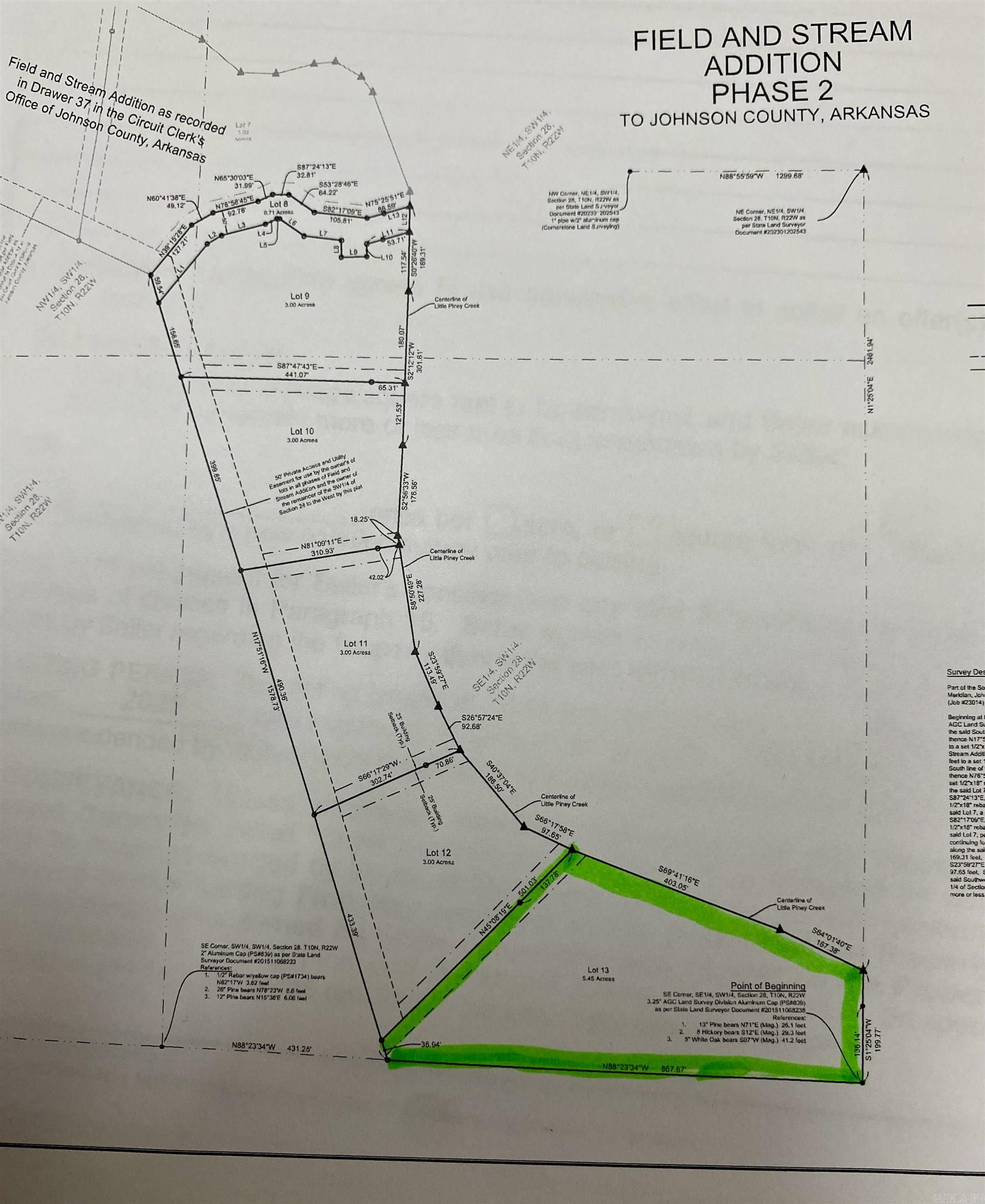 Metes & Bounds - Land