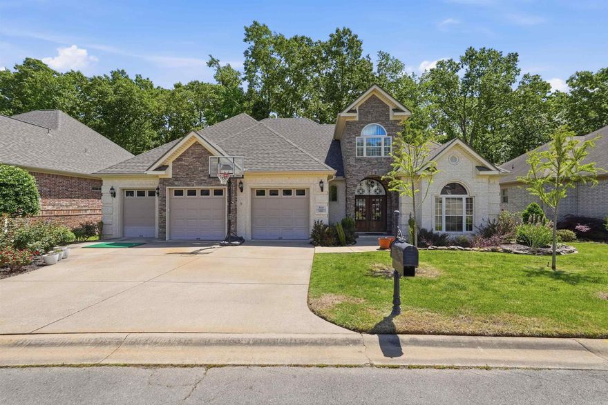 Built with care and designed to last, 509 Cobblestone Drive is the kind of home that earns a second look. Inside the Greystone Country Club community, this three bedroom, three bathroom home features hardwood floors, granite countertops, an open concept layout, and a covered courtyard porch backing to a private wooded view. The upstairs bedroom could also made a great playroom, movie room, workout space, and so much more!  At 2,663 square feet, there's great room to host and make memories in this wonderful home!