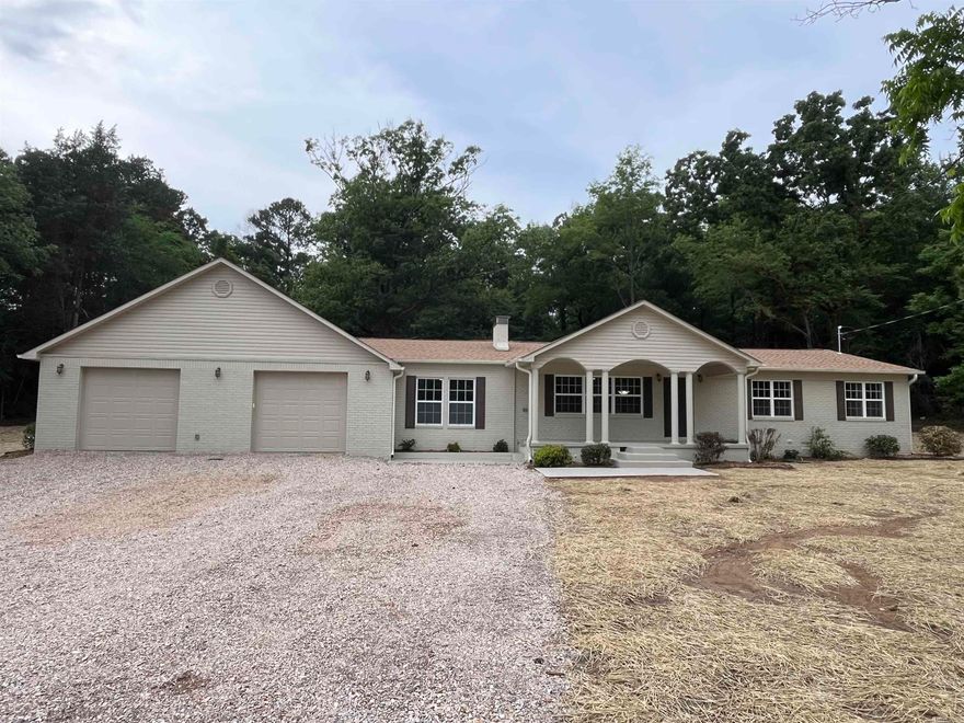 Remarkably renovated 4-bedroom, 2-bath home situated on approximately 3.81 acres in the highly sought-after Ouachita School District. This beautifully transformed property features all-new electrical, plumbing, HVAC, flooring, appliances, cabinets, countertops, fixtures, and more. An oversized garage provides ample storage and workspace, while the large deck offers the perfect place to relax and enjoy the peaceful surroundings. The stunning gated entrance adds both charm and privacy to this incredible property. With plenty of space to spread out and enjoy country living, this is a home you don’t want to miss.