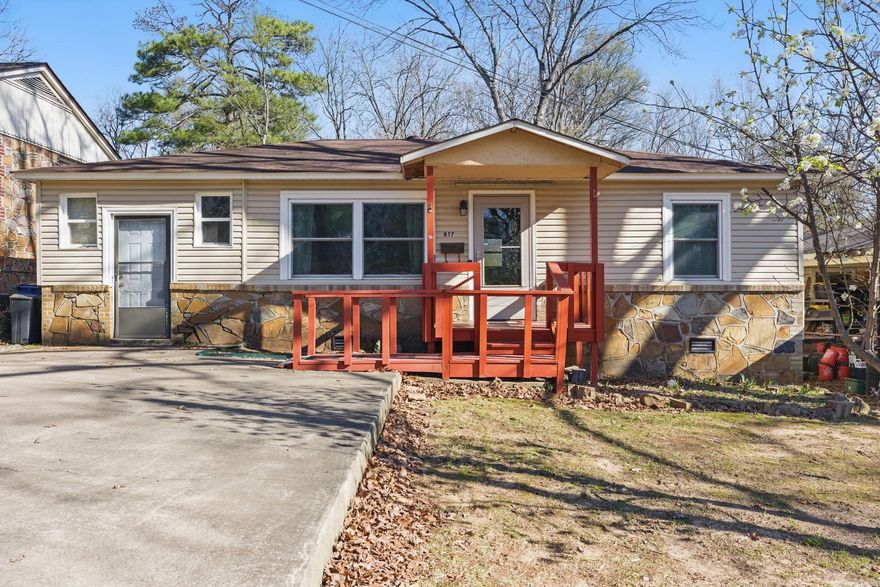 Discover comfort and convenience in this 3-bedroom, 2-bathroom home located conveniently in North Little Rock. Nestled in a quiet, established neighborhood just minutes from downtown, this home offers easy access to parks, shopping, dining, and all the best Central Arkansas has to offer.  Inside, you’ll find an inviting floor plan with vinyl floors, eat-in kitchen, and plenty of natural light throughout. The living room flows into the kitchen with stove and dishwasher, ample cabinetry, and a cozy breakfast area. The primary suite features a private full bath and walk-in closet, while two additional bedrooms provide space for family, guests, or a home office.  Enjoy your mornings on the covered front porch or unwind in the fenced backyard—ideal for gatherings, pets, or quiet evenings under the stars.  Whether you’re a first-time buyer, growing family, or looking to downsize without compromise, this North Little Rock gem checks all the boxes. Schedule your private tour today!  Agents please see remarks.