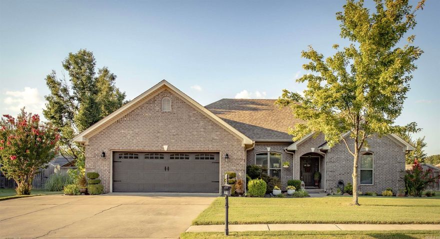 Fully updated 4 bed, 2 bath home with in-ground pool! located in Vilonia School District. Inside, you'll find the beautifully renovated kitchen that offers updated countertops, backsplash and appliances as well as custom cabinets, double oven, trash compactor and added on walk-in pantry. Host family dinners in the formal dining room and relax in the spacious living room with a recently retiled gas fireplace. The remodeled master suite boasts a fully tiled walk-in shower and dual walk-in closets with built in shelving. Step outside to your own backyard oasis, complete with an in-ground salt water pool and the ultimate outdoor entertainment area. The pool house includes a kitchen area with bar seating, half bath and a wood-burning fireplace you’ll be able to enjoy year-round. Additional features: updated flooring, paint and insulated windows throughout. Storm shelter located in garage floor. Extra-wide/deep garage. Added on side driveway for additional parking and walkway to backyard. Floored attic. 8 ft privacy fence as well as a metal safety fence around pool entry. Outdoor audio system. Move in ready with everything you could want! Schedule your showing today. Agents see remarks.