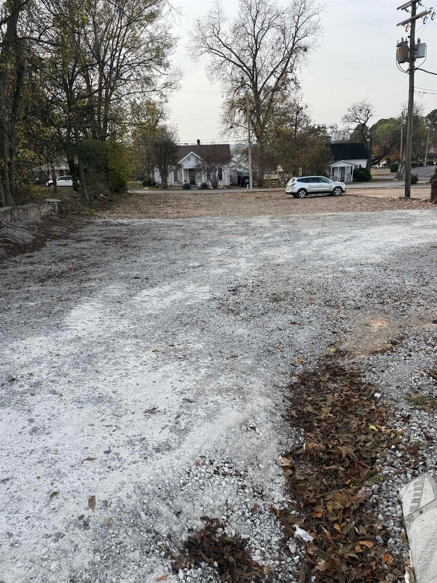 Corner Lot, ready to build on with utilities available.