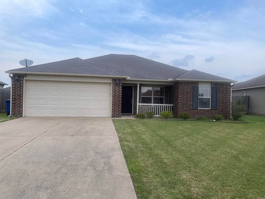 Great home with nice neighborhood.  Nice sized back yard.