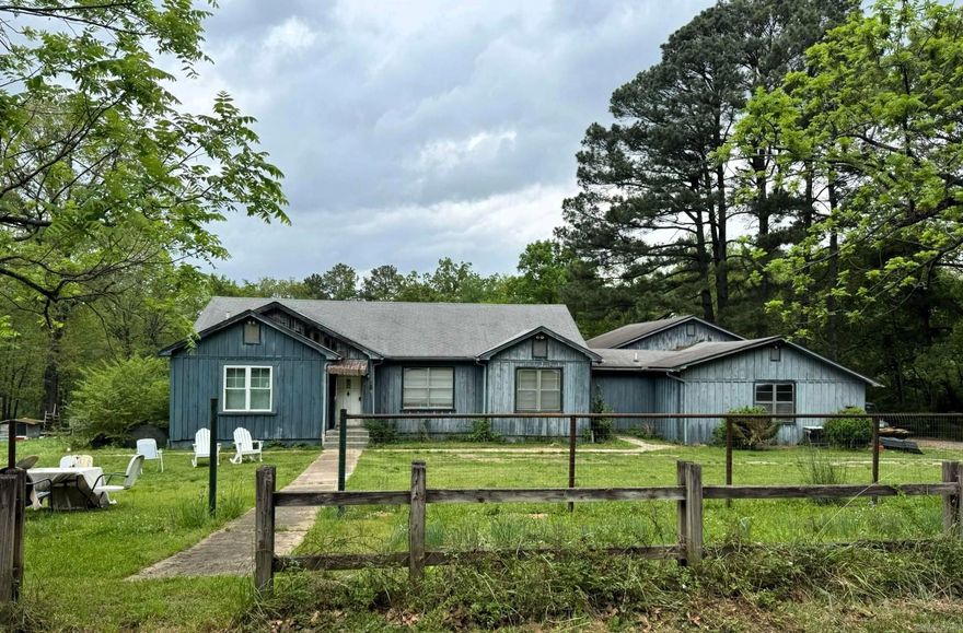 Welcome to this rare and versatile property offering the best of both worlds—plenty of space with the convenience of in-town living. Nestled on a generous 1.21-acre lot within the city limits of Wickes, AR, this 3-bedroom, 2-bathroom home delivers comfort, functionality, and opportunity all in one. Step inside to find a warm and inviting living space with a layout that suits both everyday living and entertaining. The kitchen is thoughtfully designed with ample cabinetry and workspace, while the adjacent dining area makes family meals easy and enjoyable. The master bedroom includes a private en suite bath, while the additional bedrooms offer flexibility for a growing family, home office, or guest rooms. Outside, the large shop is a standout feature—perfect for storing equipment, pursuing hobbies, or operating a small business. With over an acre of land, there’s room for gardening, outdoor projects, or simply relaxing in your own peaceful retreat. Located just minutes from schools, parks, and local amenities, this property is an ideal choice for anyone seeking space, comfort, and convenience all in one.