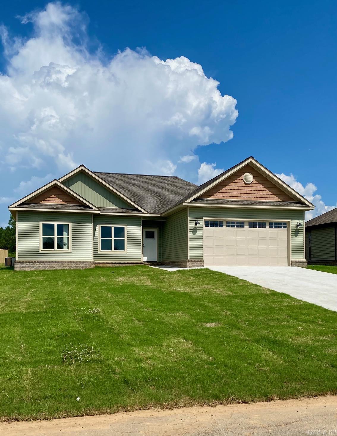 Stunning New Home in a Gated Community! This gorgeous newly constructed home is situated in a gated subdivision at the Grant County/Saline County Line, nestled within a fantastic family-friendly neighborhood. Key Features: Upgraded amenities such as custom cabinets, elegant granite countertops, abundant crown molding throughout. With vinyl plank flooring for effortless maintenance and functionality, this home also includes a double car garage and a patio. Contact us today to schedule a tour of this impressive property! 5 other homes are under construction and scheduled to be completed within 90 days. MORE PICTURES COMING SOON!