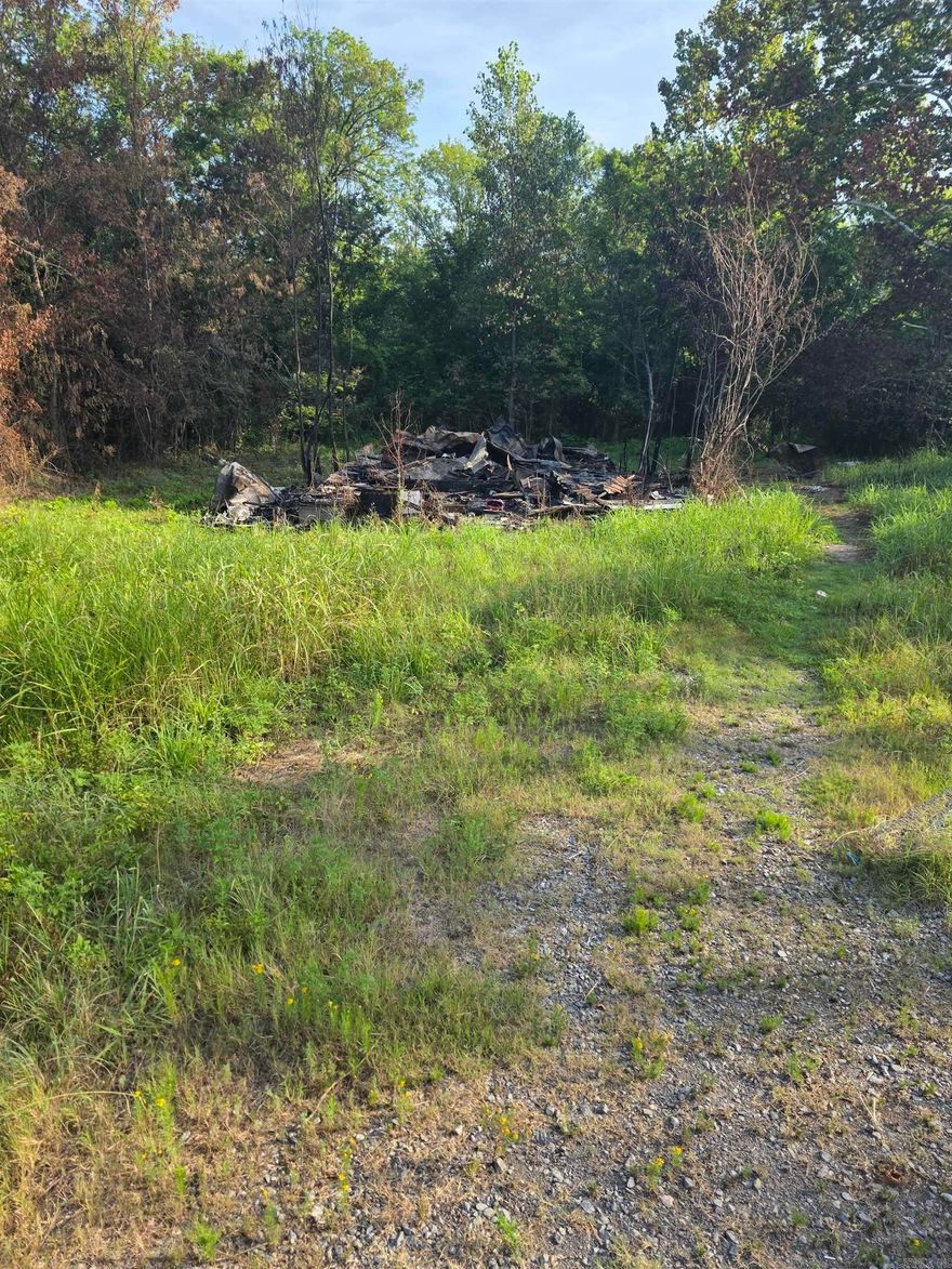 This piece of land is GREAT for someone looking to build out in an area that's quiet but still close to the shopping, restaurants etc that N. Little Rock has to offer. The property does have an old slab with some material on it that will need to be cleared if you'd like to build a home, tool shop etc on it. The property is being sold as is.
