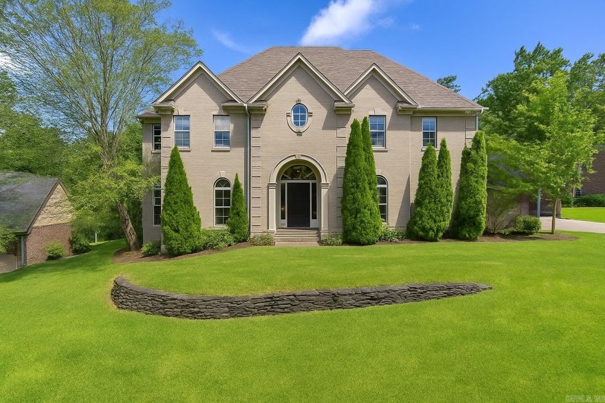 Welcome to this beautifully maintained gem in the highly sought-after Villages of Wellington neighborhood in West Little Rock, AR!  This stunning 4-bedroom, 3.5-bath home blends luxury and comfort with a private in-ground heated salt-filtered swimming pool, flexible layout featuring a sunroom, spacious living room, formal dining room, breakfast nook, upstairs bonus room, and downstairs office.  The open-concept kitchen impresses with granite countertops, stainless steel appliances, and a breakfast nook that flows seamlessly into the main living area with a cozy fireplace. Retreat to the generous primary suite boasting a spa-like bath, double vanities, and large walk-in closet.  Entertain effortlessly on the oversized back porch overlooking the private, fully fenced backyard and sparkling pool — your own backyard oasis! Zoned Don Roberts Elementary and just minutes from The Promenade shopping, local walking trails, and all West Little Rock amenities.  Experience upscale living that also offers a neighborhood pool, park, and more. Don’t miss this exceptional opportunity!