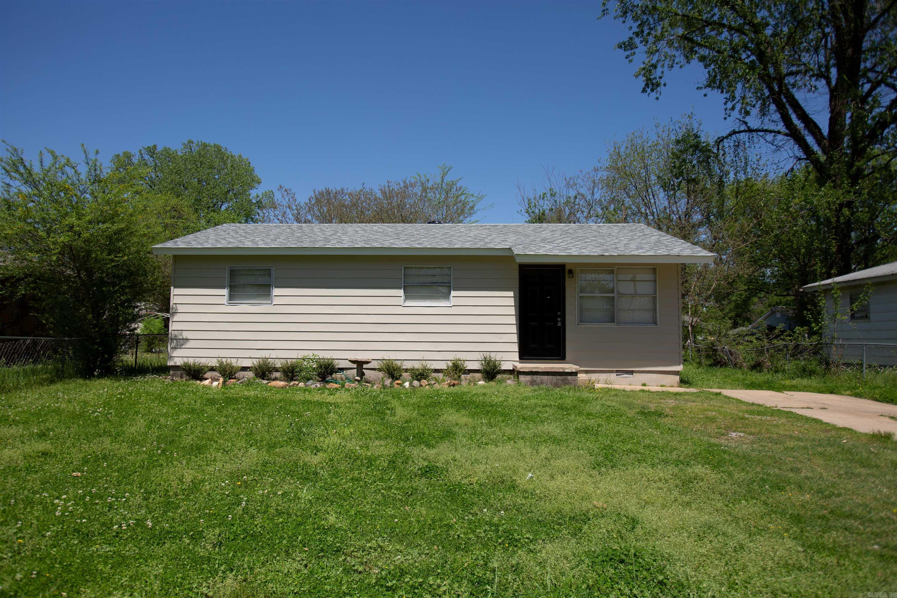 Cute 3BD/2BA in Little Rock that is waiting for you to call home. Home includes 2 Living areas, storm shelter, and fenced-in back yard that is perfect for anyone with kids or pets. See agent remarks