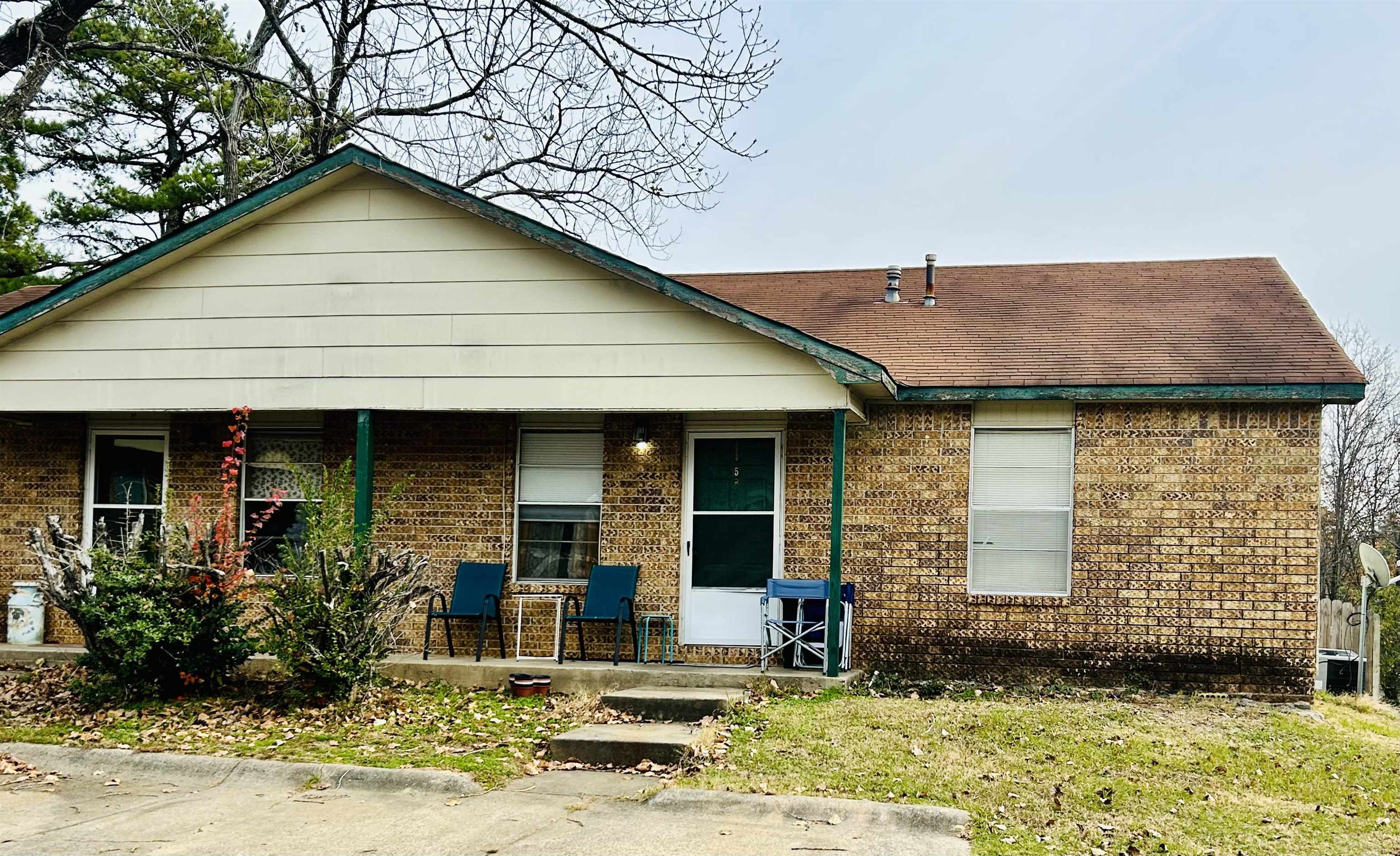 Sold before listed one side partially renovated,