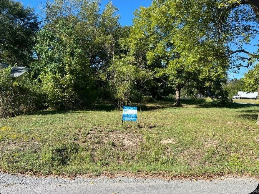 Great investment opportunity. Lot is vacant now. Drive by and see it today!