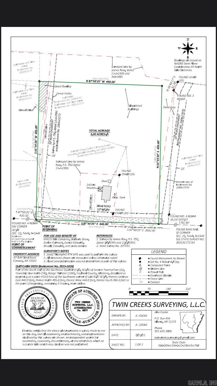 Metes & Bounds - Residential
