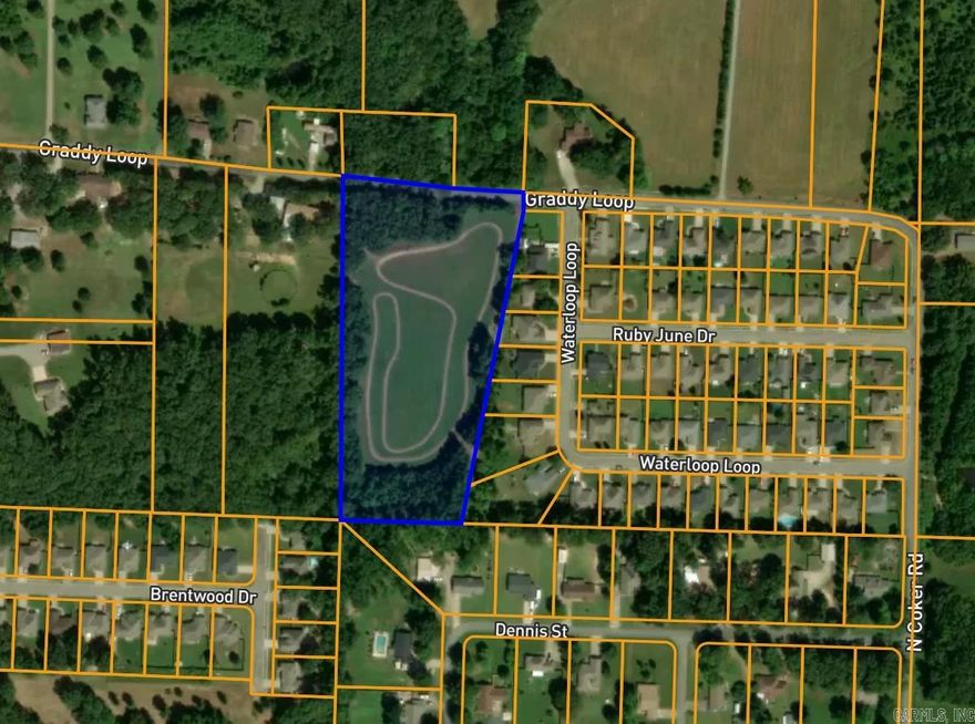 Desirable level land outside of city limits. Great for development or a place to build your dream home.