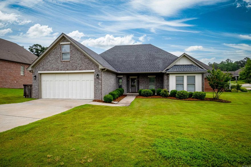 Discover the epitome of single-level living in this stunning home. Boasting a spacious layout, it features a bonus room for versatile use and a dedicated office space for ultimate convenience. Enjoy the level lot and the added luxury of included lawn care, elevating the essence of tranquil living.