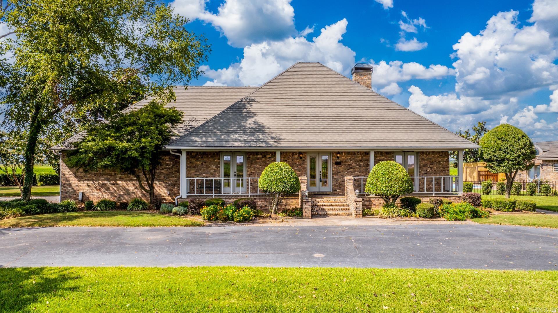 Country living at its best. Very nice well maintained home on an acre. This lovely home has so much to offer. Side load oversized garage with a storm shelter. Newer large composite deck with a retractable sun cover, overlooking a beautiful in ground pool salt water pool with a beautiful pool house that has a full bath and kitchenette. Whole yard has a sprinkler system and gorgeous landscaping. Inside you will find a large living room with a wood burning fireplace and stove insert w/ blowers. Hardwood floors and a large kitchen/ dining room and a built in ice maker. Other rooms include a sun room and formal dining room. This is a rare find. Must see to appreciate all this lovely home has to offer.
