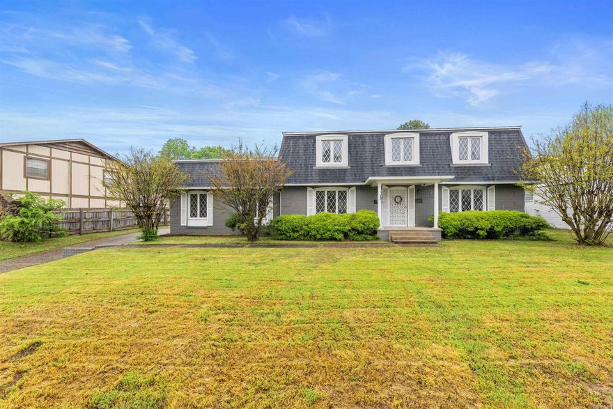 This is a fantastic find in the sought after Park Hill area! Quick access to I-30/40 and Hwy 167/67. This home has many updates over the years. The living areas are spacious and all on the main floor. All the bedrooms are up. The main living room features stunning windows, floor to ceiling, to let all the light in! Kitchen has added an island for prep space. The dinning room is separate and right next to the kitchen. The last area is what could be a formal sitting area or an office. There is a half bath on the main floor. Upstairs The primary suite and one bedroom are to the right of the stairs and the remaining bedrooms are to the left. All rooms are great size with built-ins and nooks! Who doesn't love a great nook! Come see this bright and beautiful home in historic Park Hill!