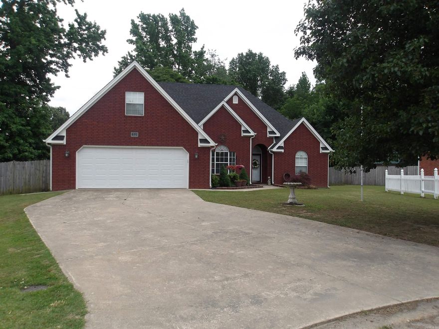 Looking for space, comfort, and updates already done? This, 4 bed, 3 bath brick home has it all! Featuring a fenced-in yard, a covered back porch is partly screened in, and a separate master suite for added privacy. Inside you’ll love the newer flooring in the living and dining rooms, central vacuum system through most of the home, newer appliances within the last 5 years, and an HVAC system less than a year old. Two outside storage units great for a garden or lawn mowers Plenty of extras packed into this one — ready for you to call home!