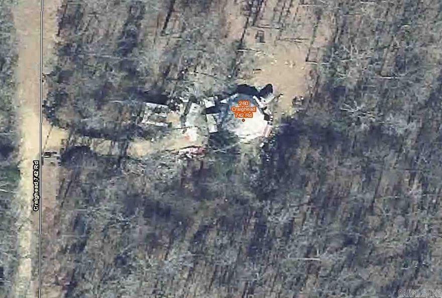 Just over an acre on county road frontage. This property has utilities available and an old structure of no value that will need to be removed. Good rural spot to build on!