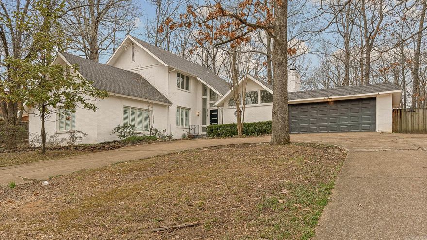 Contemporary ranch-style home in Rankins Oak Forest — homes like this, in neighborhoods like this, are truly few and far between. Showcasing timeless mid-century character with fresh modern updates, this move-in-ready property perfectly blends charm and functionality. Extensively updated, the home features a new roof (2023), new flooring, fresh paint, updated light fixtures, and a beautifully renovated kitchen complete with new countertops, cabinetry, and stainless steel appliances — including a brand-new washer and dryer. The unique and inviting floor plan offers wonderful character throughout, creating a warm, welcoming feel you don’t find in today’s cookie-cutter homes. The living room is anchored by a beautiful wood burning fireplace and large picture windows fill the room with natural light. Situated in a beautiful neighborhood known for its rolling hills and mature trees, the property also boasts a large, privacy-fenced backyard with plenty of shade. A circle drive and two-car garage provide ample parking and everyday convenience. Character, updates, location — this one truly has it all.