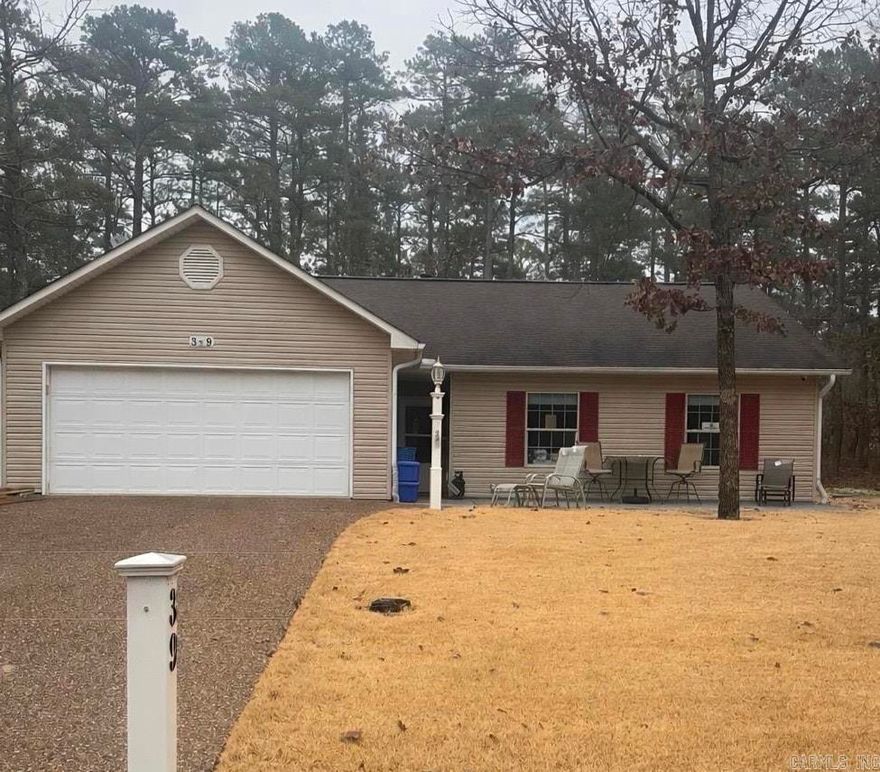 Take a look at 39 Cresta Way. This well-maintained 1,312 sq. ft. home, built in 1995, offers 3 bedrooms, 2 bathrooms, and a two-car garage. The front yard features beautiful, established grass, and the backyard deck provides the perfect spot to relax or entertain.  Immaculately kept and move-in ready — plus the washer, dryer, and refrigerator all convey. Estate sale in progress. Additional photos to follow after estate sale   Agents, please see confidential remarks.