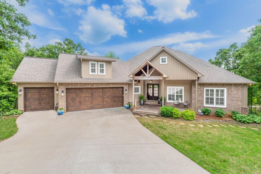 Look No More, This craftsman style beauty has it all!  Offering up this custom built brick home on 5 acres in Vilonia AR!!  As you walk in, you're welcomed with an open concept and huge kitchen island as center of attention! TONS of windows brings the outdoors in, and provides lots of natural lighting. This home has a perfect mix of relaxation and entertainment... Sit back and enjoy a cup of coffee on your back deck or go play basketball with them fam on your pro half court!! This estate also offers ALOT of storage, including attached 3 car garage, with in-ground storm shelter, and a detached work shop as well.  This home had lots of extras put in the build from the custom cabinetry and expansive crown molding throughout to the custom steel railing and staircase off your back deck! This is not your cookie cutter so if looking for something on the next level, THIS IS IT... This home is not in the city limits and there are no restrictions if you like to hunt or have animals you are welcome to. New roof and gutters in 2022 so won't have to worry about that. This is a place that you would be proud to call home so call your agent and book your showing today before its gone...