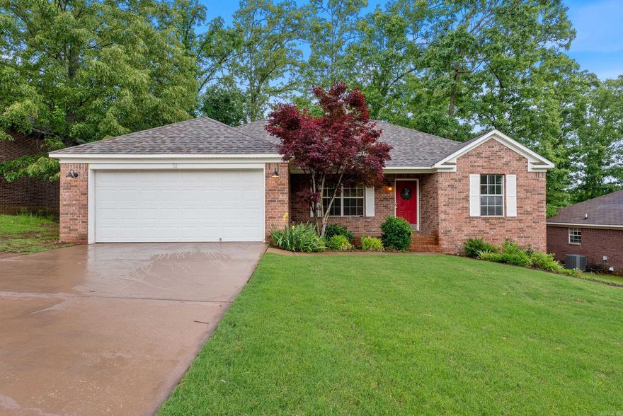 Updated & Move-In-Ready! Located in the desirable Greenbrier Top Rated School District, this charming 3 bed, 2 bath, all brick home has a lot to offer with an open, split floorplan and tons of updates/upgrades including NEW ROOF (2025), NEW flooring, FRESH interior paint, NEW kitchen Butcher Block countertops, NEW backsplash, NEW sink/faucet/cabinet hardware, FRESH painted cabinets, NEW light fixtures &amp; ceiling fans, NEW heat pump and thermostat (2023) Large upgraded water heater, Fresh painted wood deck, FRESH expoxied garage floors with built-in workstation with ample cabinetry. Inside, you’ll enjoy a functional layout ideal for everyday living and entertaining. Outside, you'll love the huge wood deck and privacy of the backyard that backs up to mature trees with a tall, stained wood fence for extra privacy. Front & back flowerbeds with irrigation system on timers included! Won’t last long—schedule your tour today! Agents see remarks.