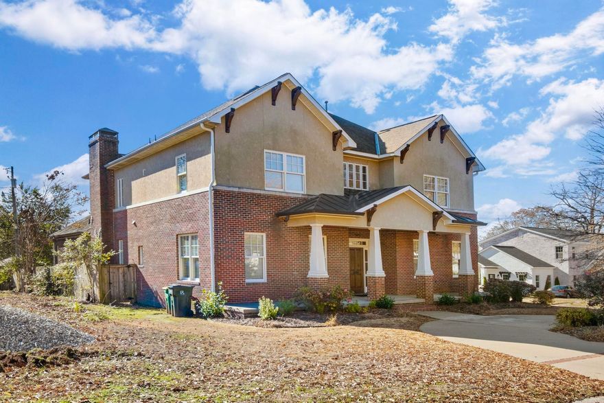 Welcome to 5917 N Country Club Boulevard! This stunning property is nestled in the Heights neighborhood on a corner lot, boasting almost 5,000 square feet of living space, an open floor plan, hardwood oak floors, two story ceilings in living room, stainless steel appliances, and beautiful granite counter tops throughout the kitchen. The large primary suite and a guest bedroom are located on the first level, along with the convenient laundry room as well. Going upstairs, there's 2 more guest bedrooms and bathrooms with custom built-in closets in each. As you continue down the hallway upstairs you are welcomed to the home office with a balcony, followed up with the large 5th bedroom, which could also be a great game room/theatre room. The home also features ample parking with a circle front driveway, and driveway in the back leading into a large 2 car garage. Call today and come check out this spectacular home!