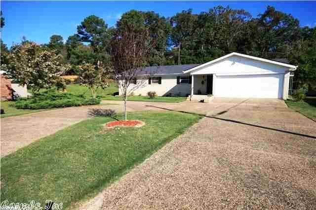 All brick home great for entertaining! The foyer leads into the eat-in kitchen with stainless steal appliances overlooking the open greatroom with vaulted ceiling, fireplace and parquet floors. Summer fun is waiting by the well maintained pool w/cabana, hot tub and stamped concrete patio surrounding the pool. Two car garage and a circle drive great for multiple car parking. You'll appreciate the midtown location with quick access to shopping, restaurants and the interstate. Home sold as is.