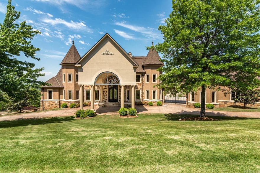 Nestled within the exclusive gated community of Valley Falls, this residence stands as one of the most spectacular homes in Little Rock.   UNDER CONTRACT BEFORE LISTED