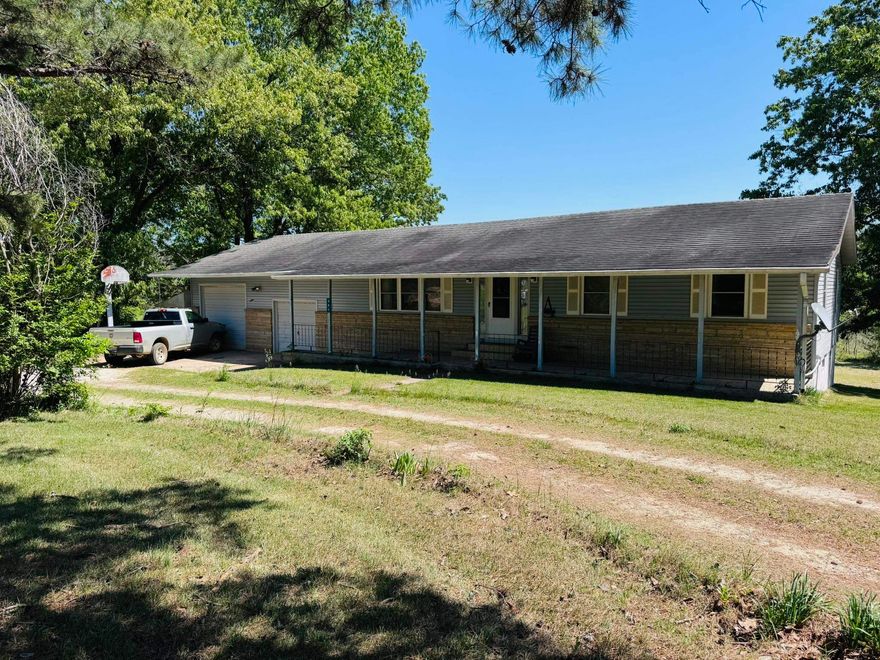 Charming country property just minutes from Melbourne, AR! This well-built 3-bedroom, 1.5-bath home offers comfort, functionality, and space to grow. The home features a full basement, perfect for storage or additional living space, and a spacious two-car garage complete with a built-in oil change bay, ideal for mechanics or hobbyists. A backup generator ensures peace of mind year-round. Situated on 27 acres, this property provides privacy and room for outdoor living, farming, or recreation. A large Quonset hut shop with is ready for projects or  equipment storage. Conveniently located close to Melbourne schools and Coopers Hawk Golf Course, you’ll enjoy the perfect blend of rural tranquility and easy access to town amenities. Whether you’re looking for a homestead, workshop space, or a quiet retreat, this property has it all!