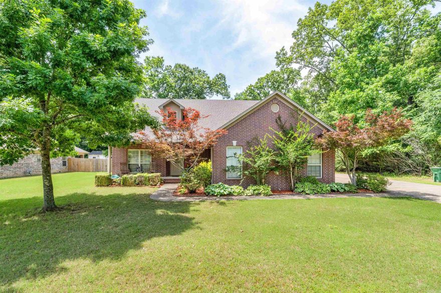 Welcome to the house that said, “Why yes, I can have it all.” ??  This 4-bedroom, 3-bath beauty sits on nearly half an acre (.47 acres to be exact) and offers 2,739 sq ft of space for living, entertaining, relaxing, and hiding all the stuff from that “quick” Target run.  Inside, you’ll find gorgeous floors, soaring ceilings, natural light for days, and a bright kitchen that may inspire you to cook… or at least order takeout in style. The primary suite offers a cozy retreat with a spa-like bath perfect for unwinding after a long day.  Upstairs provides two bedrooms and bonus space ideal for movie nights, game days, teen hangouts, or your latest hobby phase.  Step outside to a huge, covered patio and a backyard ready for football games, cookouts, firepit nights, or letting the dog run wild.  This home is giving: ? “We host holidays now.” ? “Everyone finally has their own bathroom.” ? “There’s room for the whole family AND the snacks.”  Big spaces, beautiful finishes, and a backyard that steals the show — this one is ready to welcome you home. ?? Call today for your private showing!