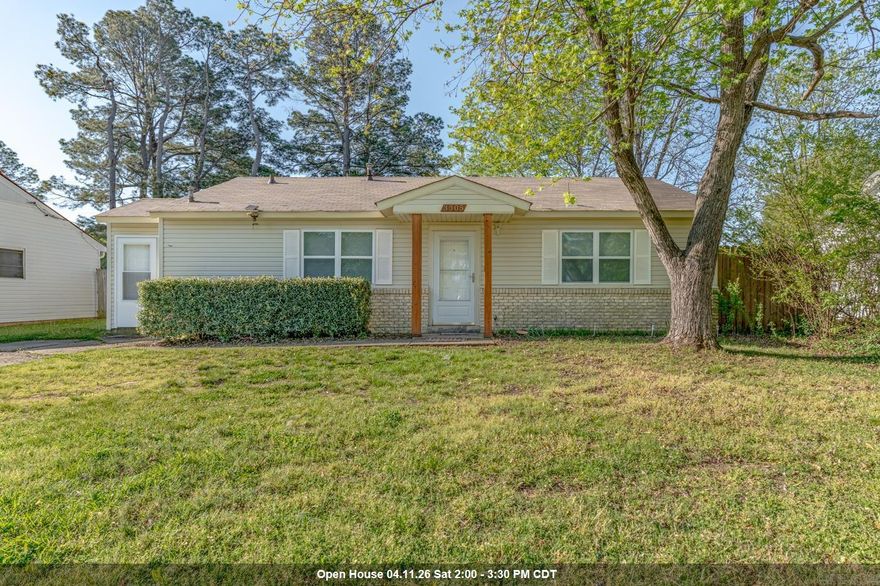 Welcome to Market 3305 Fairview Dr in Jonesboro, AR! This freshly updated home is move-in ready and ideally located just off Red Wolf Blvd in the Fairview Acres Subdivision. Inside, you’ll find 976 sq ft of well-utilized living space featuring new paint, updated flooring throughout, and brand new appliances. The kitchen is being completed with new countertops, adding a clean, modern touch. The bathroom has been fully refreshed with a tiled tub/shower combo and a new vanity, giving the home an updated feel throughout. Situated on a 0.17+/- acre lot, the property also offers a partially fenced backyard—perfect for pets, outdoor enjoyment, or future customization. A brand new driveway is also being installed, adding both convenience and curb appeal. Built on a slab foundation for low maintenance, this home is a great option for buyers looking for something updated and centrally located. Located in the Jonesboro School District and right in the middle of town, you’ll have quick access to shopping, dining, and everything Jonesboro has to offer. If you’ve been searching for an affordable, updated home--this is it. Schedule your showing today!