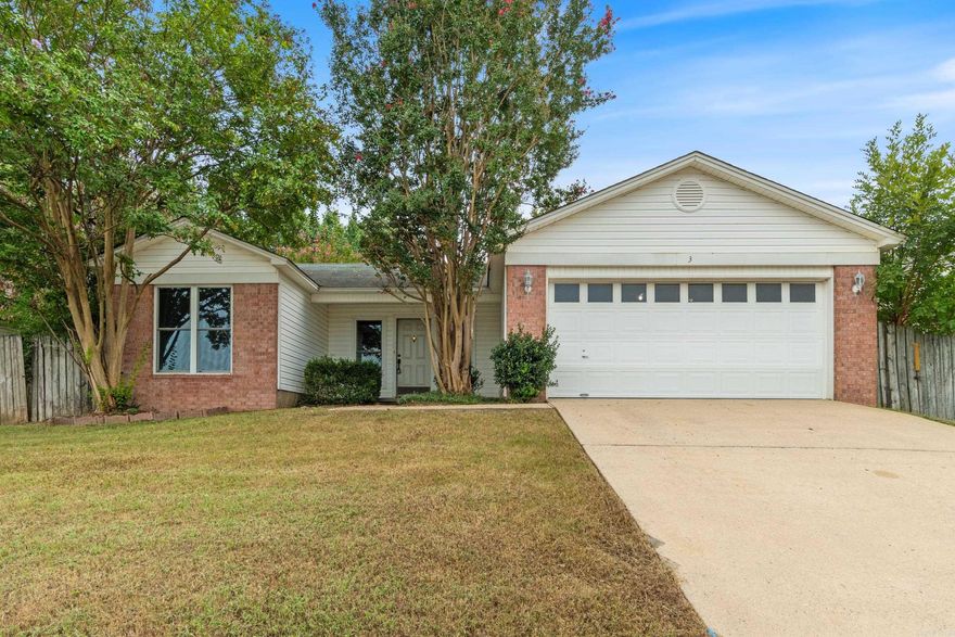*1 Year Home Warranty Included!*This charming 3-bed, 2-bath home nestled in a quiet, well-established Maumelle neighborhood—just steps away from the walking trails! This thoughtfully designed split floor plan offers both comfort and functionality, with fresh interior paint and brand-new flooring. The primary suite comes complete with a spacious bathroom featuring double vanities, a shower/tub combo, his-and-her walk-in closets, and an additional linen closet for extra storage. The kitchen offers a breakfast bar, creating the perfect space to gather and connect while cooking. You'll also appreciate the added storage with two hall closets and a dedicated pantry. The fully fenced backyard is ideal for pets and outdoor enjoyment, featuring a BRAND NEW deck and a tranquil water feature perfect for relaxing and hosting. Recent upgrades include a high-efficiency Lennox HVAC system installed in 2024 and double-pane energy-efficient windows added in 2023—both offering comfort, savings, and peace of mind. The windows come with a lifetime warranty and are designed to help keep your home cool during those hot Arkansas summers. This is a home you won't want to miss! Schedule a showing today!
