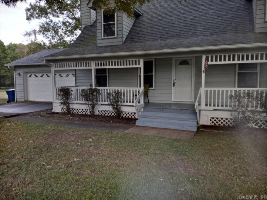 Great home on 3.5 acres. Easy access to schools and shopping. New roof 2016. Wilson windows installed 2010. Master BR down & two upstairs. Fireplace in living room. Refrigerator convey with accepted offer. See agent remarks.